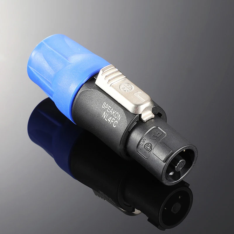 4-Pin Speakon-Stecker NL4FX NL4FC Kompatibel 4-Kern-Lautsprecherstecker Verstärkerkabel-Adapter Drehverschluss PA-System-Stecker – Detail 23