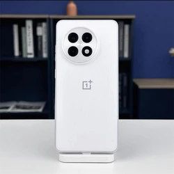Matte Transparent Hard Silicone Luggage Stripe Shell - Slim Thin Case for OnePlus 13 (Stripe (white))