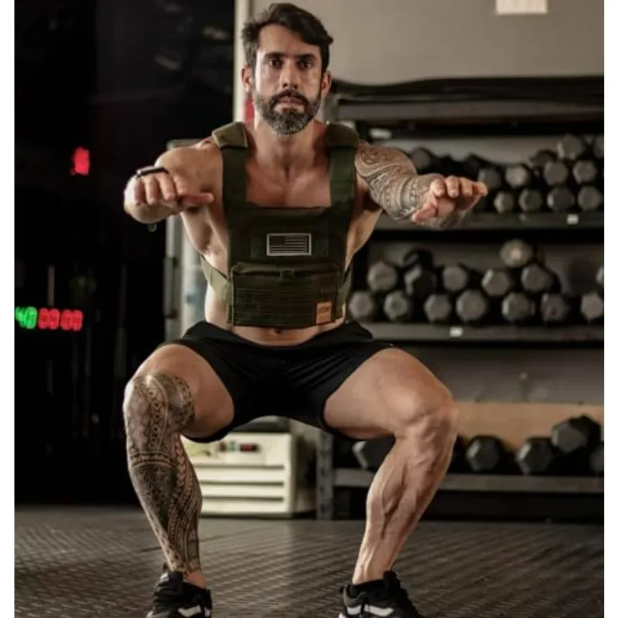 Unbrokenshop.com Sand Plates for Weight Vest - Excellent for Mobility, Ergonomic, Adjustable and Portable - Perfect Weights to A