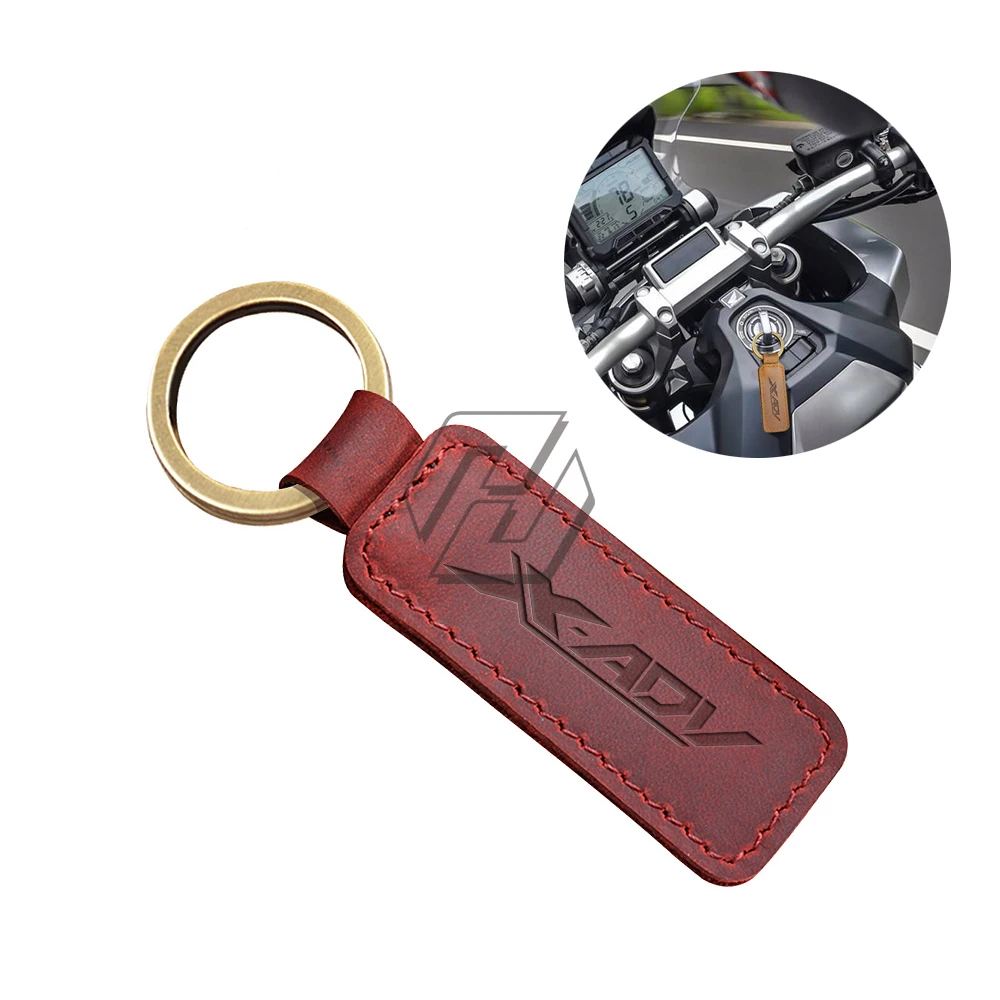 

Motorcycle Cowhide Keychain Key Ring Case for Honda X-ADV XADV 150 250 300 750