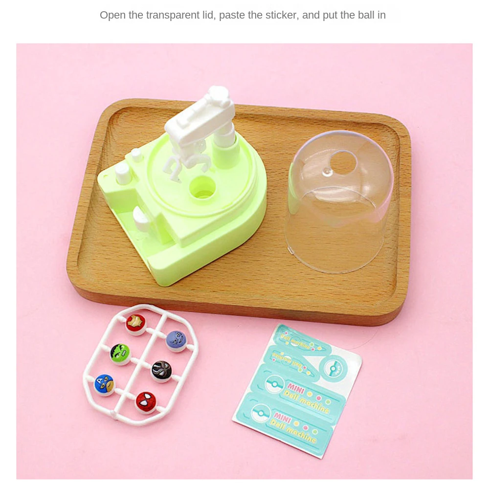 Children Claw Machine Game Capsule Toy Mini Cute Catch Doll Machine Toy Catch Game Crane Machines Children Xmas Birthday Gift 4