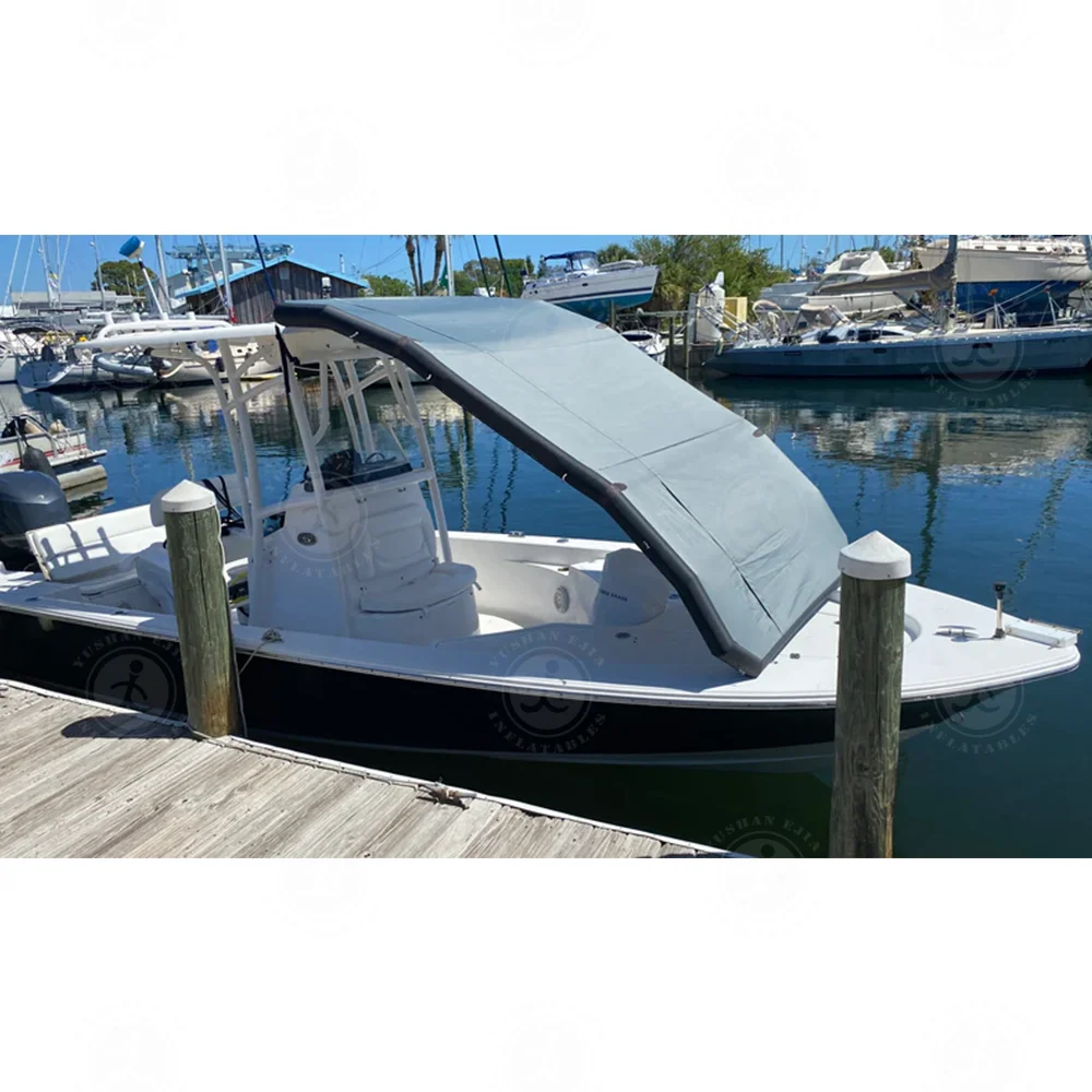 High Quality Waterproof Sail Awning Yacht Boat Inflatable Canopy Cover Inflatable Sun Shade Tent