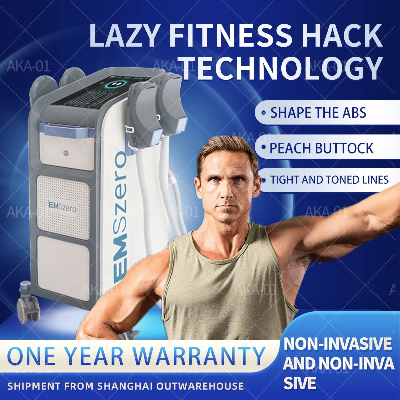 

2024 Latest EMSzero Neo PRO 14 Tesla 6500W EMS RF Body Muscle Sculpting Building Muscle Stimulator Pelvic Pad Available Machine