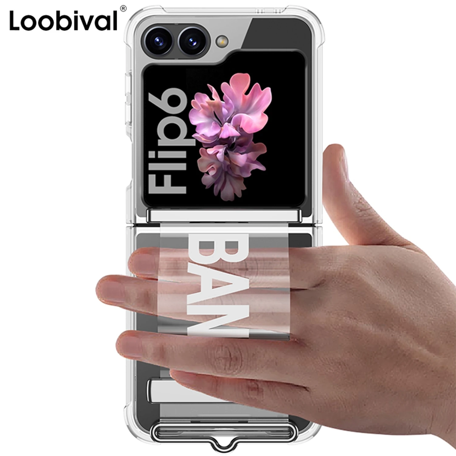 Luxury Transparent Wristband Shockproof Case with Airbag Bumper Protection