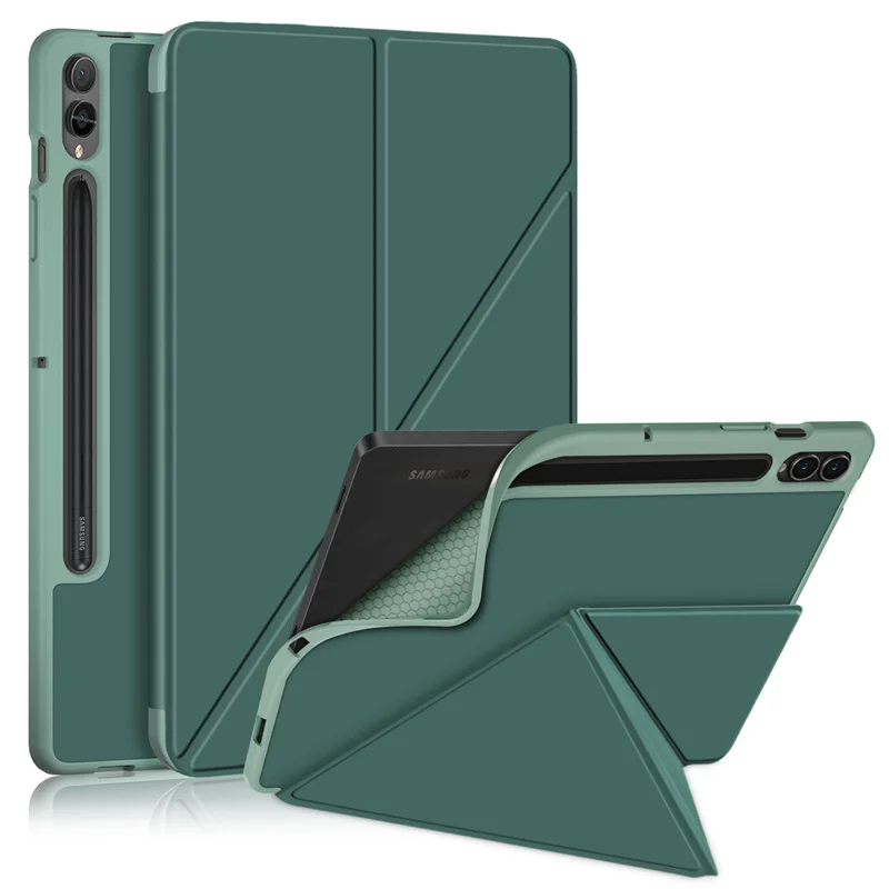 Magnetic Smart Folding Cover with S Pen Holder