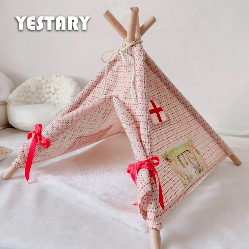 

YESTARY Bjd 1/6 Doll Accessories Tent Material Kit Toys For Ob11 1/6 Dolls Miniature Item DIY Outdoor Camping Material Kit Toys