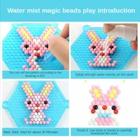 Magical Water Sticky Beads Toy Set DIY Handmade Children Water Spray Magic Crystal Beads Puzzle Craft Kits Kids Educational Toys 3