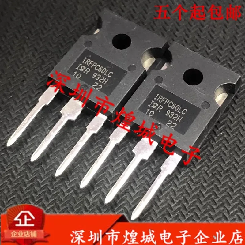 

5 шт, IRFPC60LC TO-247, 600 В, 16 А, новая модель, можно купить напрямую
