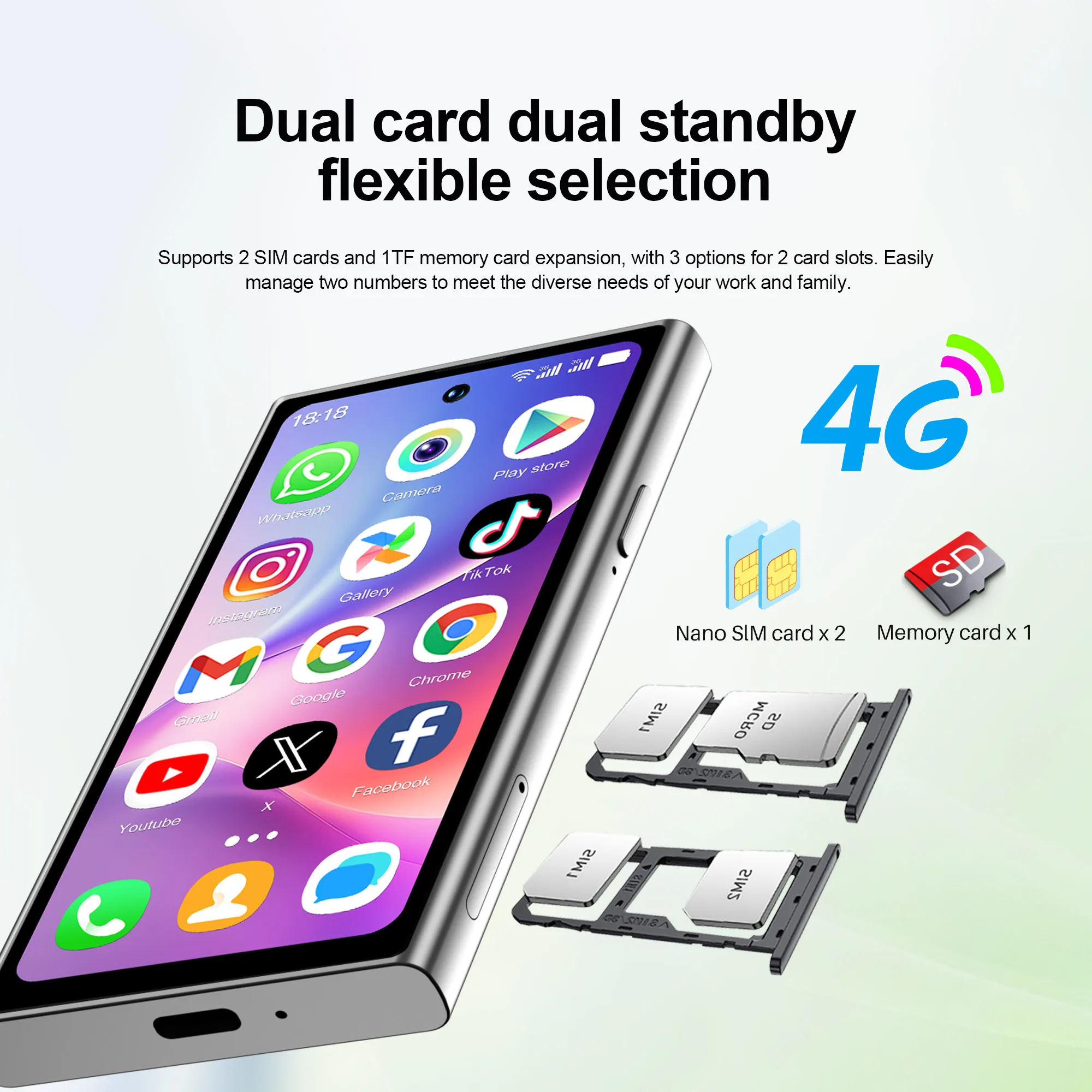 SERVO S27 MINI Small Smartphone 4G LTE Android 12.0 OS 3GB+64GB APP Store GPS 4.0" Full Screen Pocket Smart Phones 2 SIM Standby