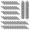 150 Pcs Round Rubber End Caps Screw Thread Protector Anti Slip Round Tips Iron Wire Dishwasher Protection Cap 5