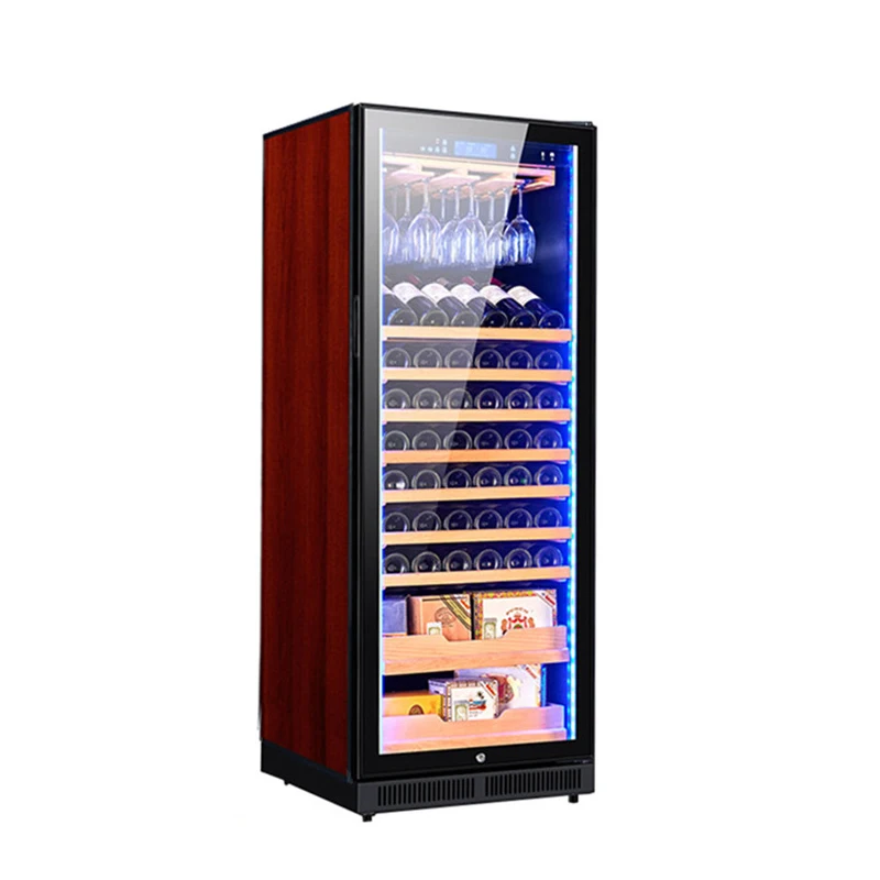 Freestanding Wine Cabinet 430L 168 Bottles Wine Cooler Refrigerator Fridge