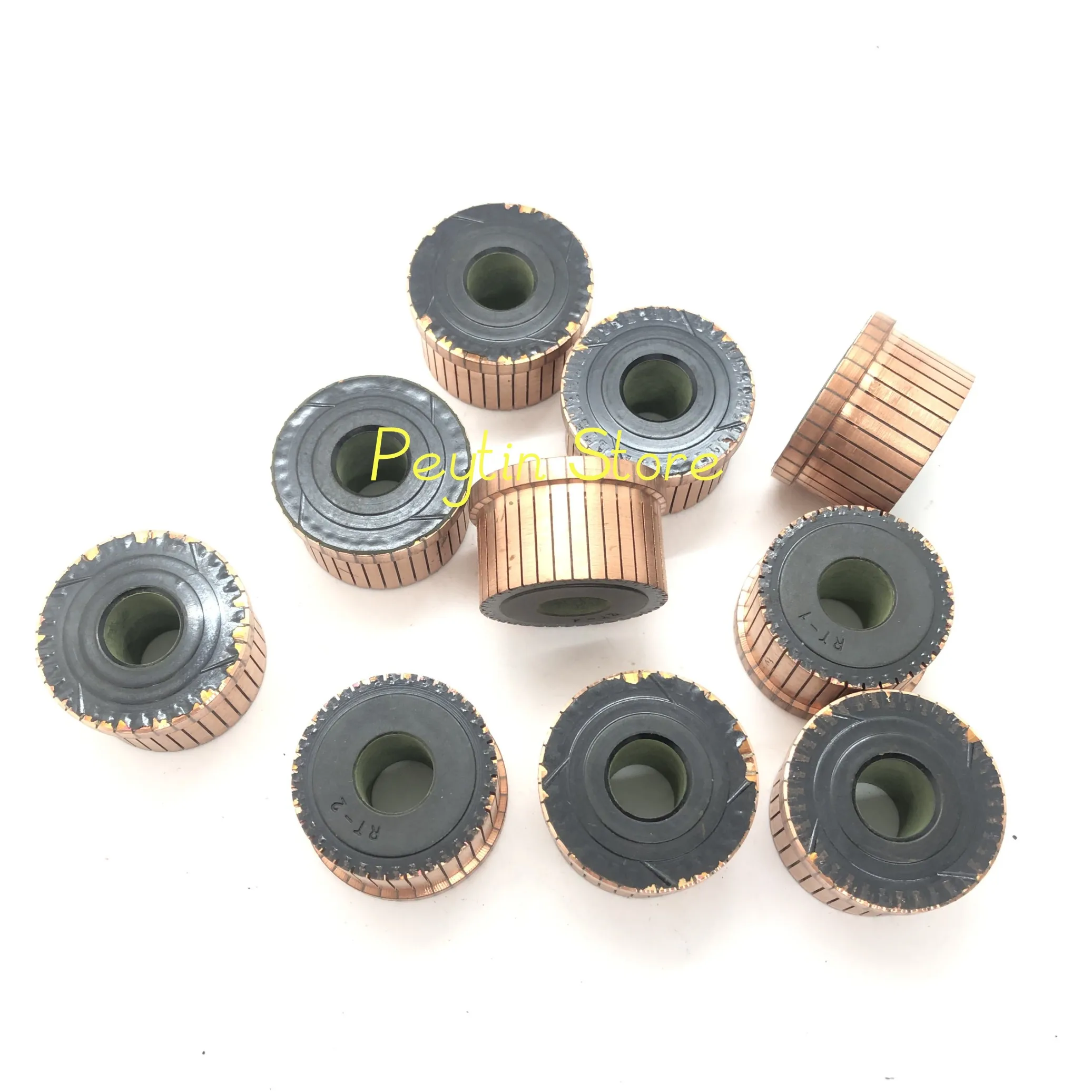 Comutador do Motor Elétrico tipo Barras de Cobre do Sulco Q360 15×26.5×40 mm 36p 10 Peças