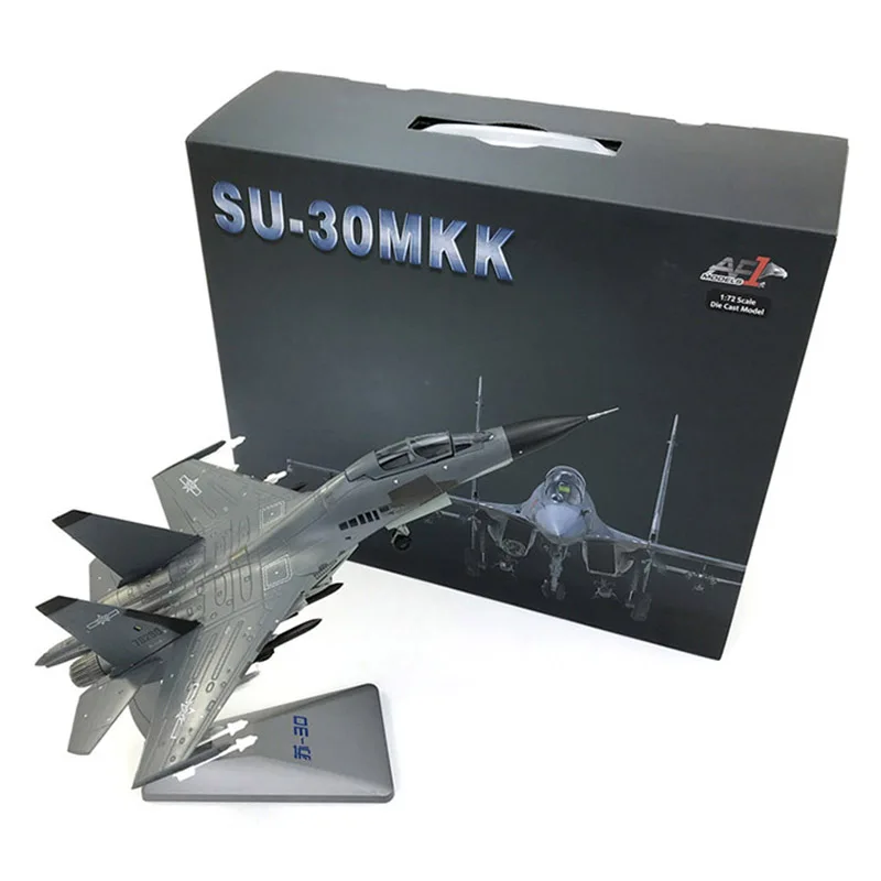

1/72 Scale Russia Diecast Alloy Su30 Su-30 Fighter Aircraft Airplane Replica Model Metal Toys Plane Collection Display Gifts Fan