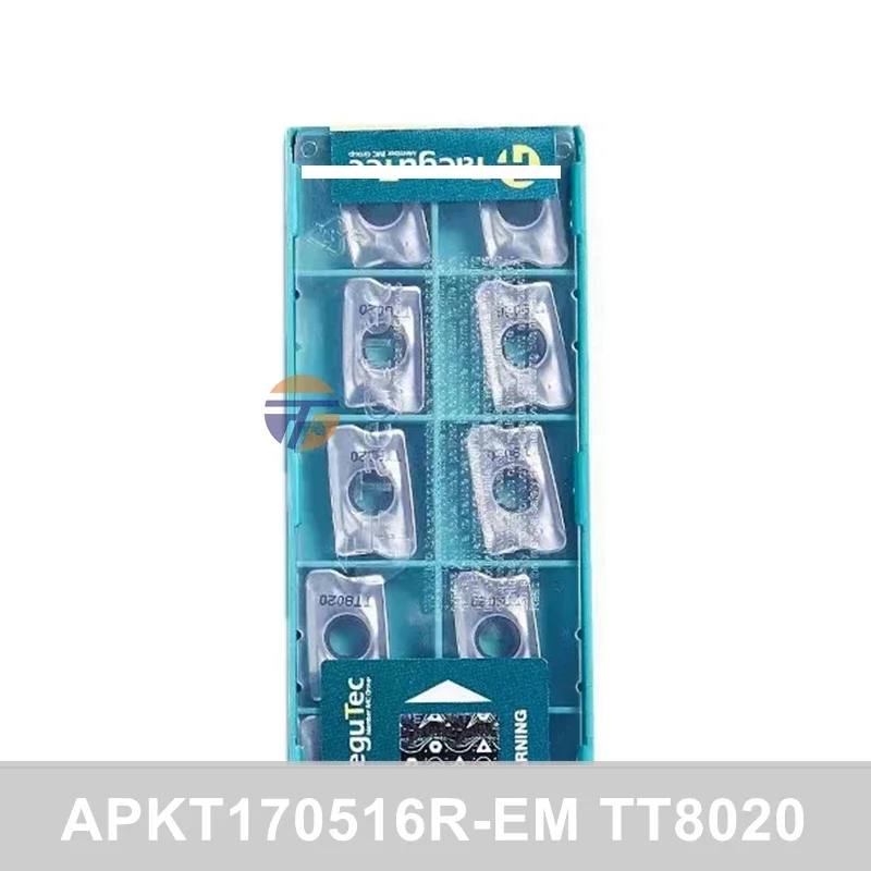 100% Original APKT170516R-EM TT8020 Carbide Insert APKT 170516 R-EM 170516R CNC Lathe Cutter Turning Tools
