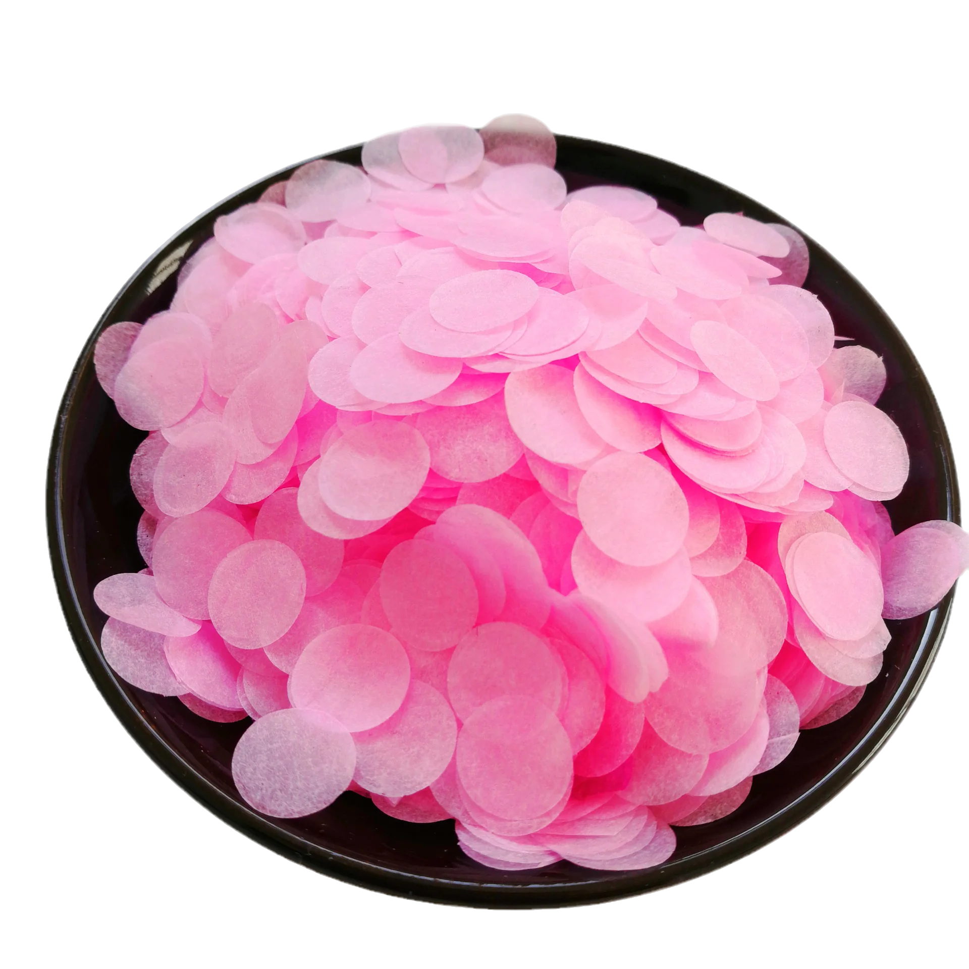 Veelkleurig rond tissuepapier, Multicolor papier Confetti