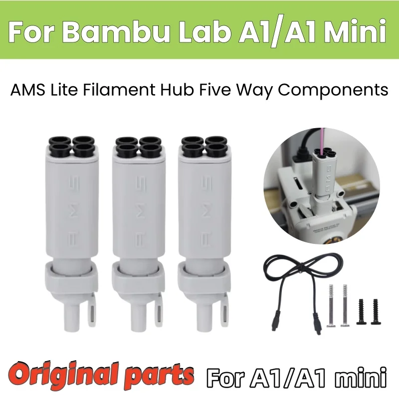 Bambu Lab 3D プリンタ AMS Lite フィラメントハブ 5 ウェイ