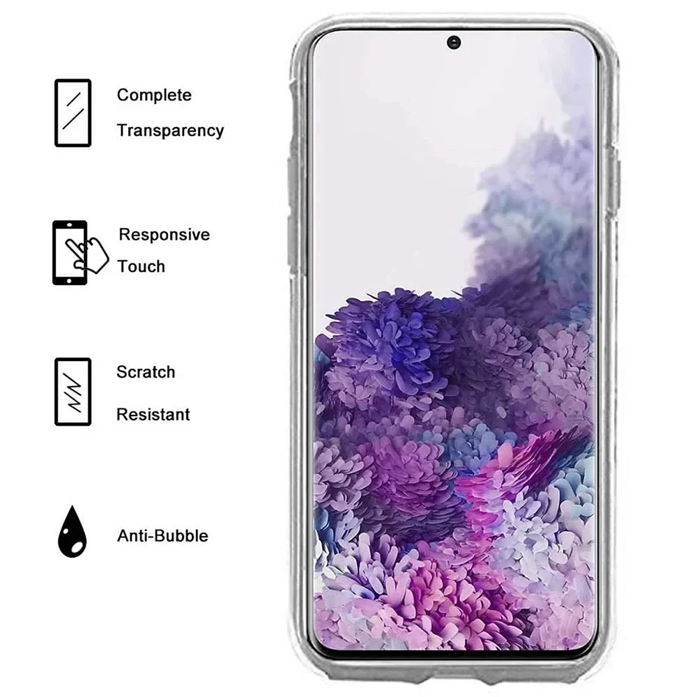 360° Full Clear PC Dual-Sided Front and Back Phone Case