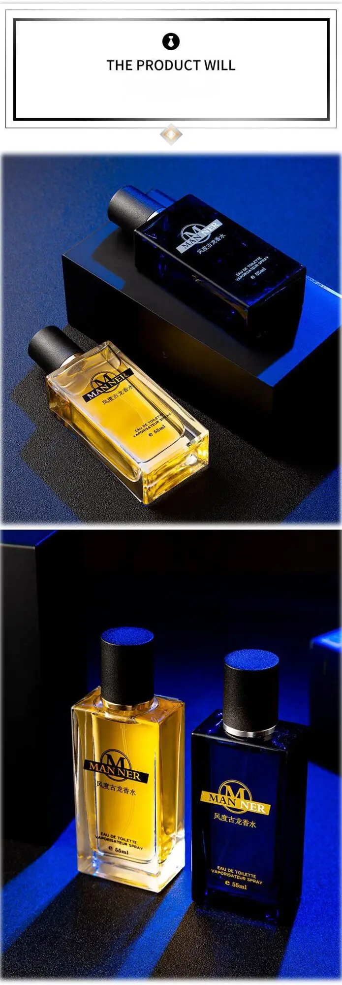 Gulong – parfum pour hommes, parfum longue durée, frais et élégant, saveur de bois, 55ml, nouveauté 2023_voghion.com