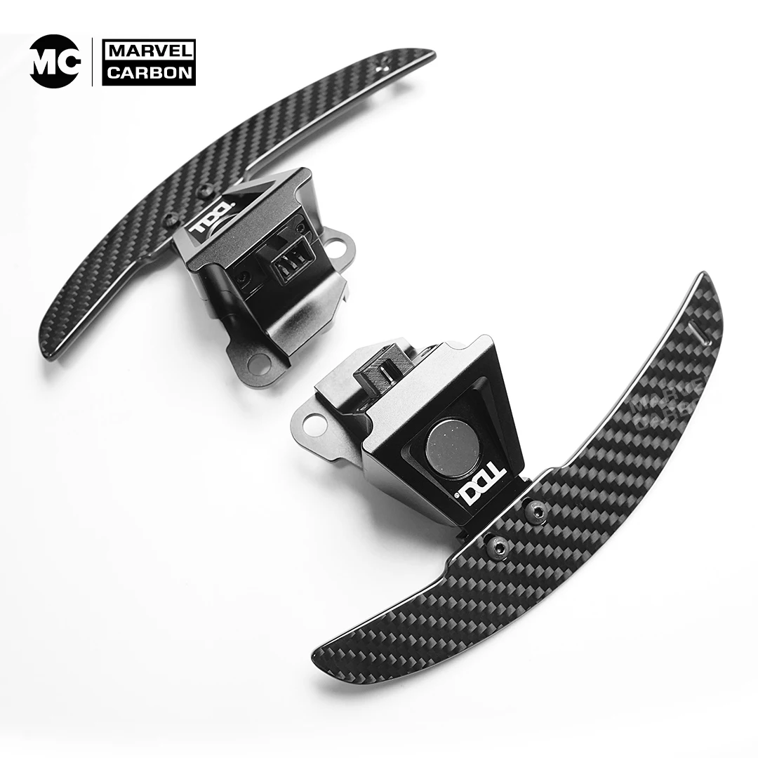 렉서스 IS NX RC 200 250 300 350 및 토요타 86 BRZ 스포츠용 MC 3mm 광택 마그네틱 카본 파이버 패들 시프터