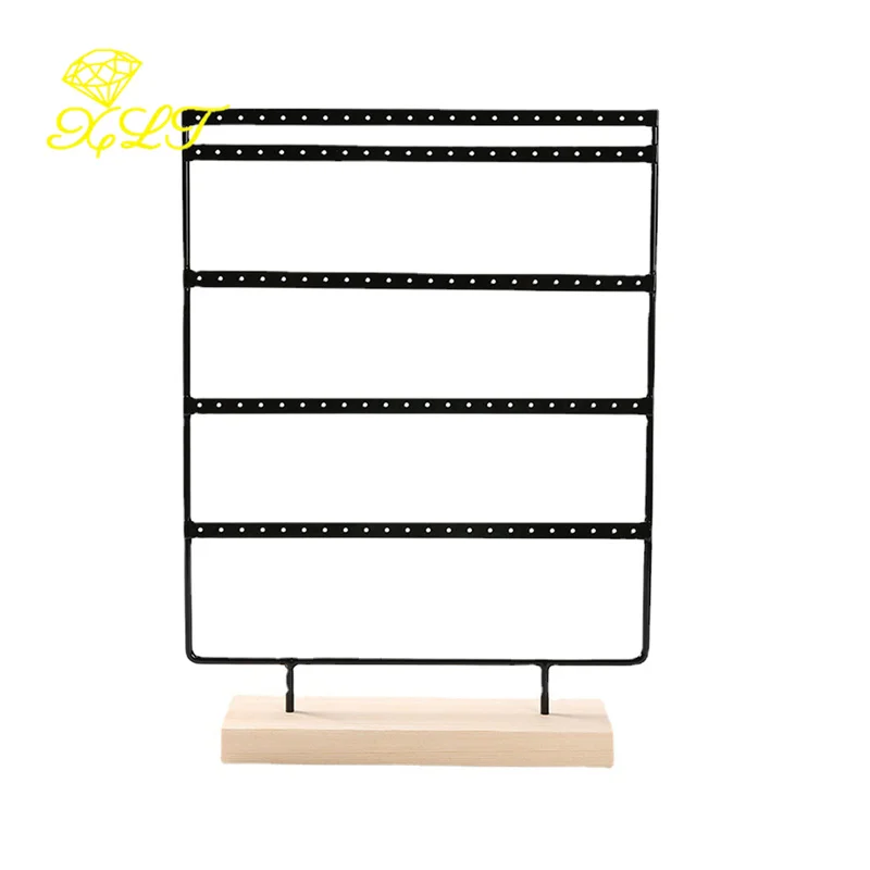 110 Holes Stud Earrings Display Rack Metal Jewelry Stand Holder Earring Showcase Organizers Packaging Display Wholesale