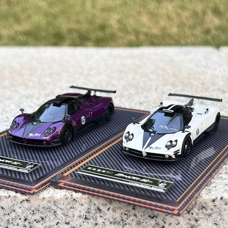 

U2 1:64 Pagani 760LH Purple Resin Model Car