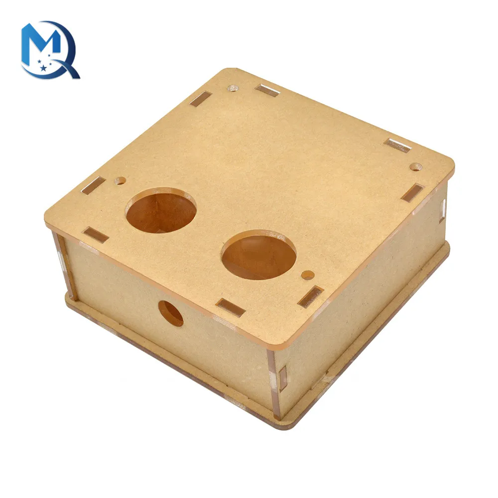 6J1 Tube Amplifier Audio Board Amplificador Pre-Amp Audio Mixer 6J1 Valve Preamp Bile Buffer Diy Kits Acrylic Box Shell Case