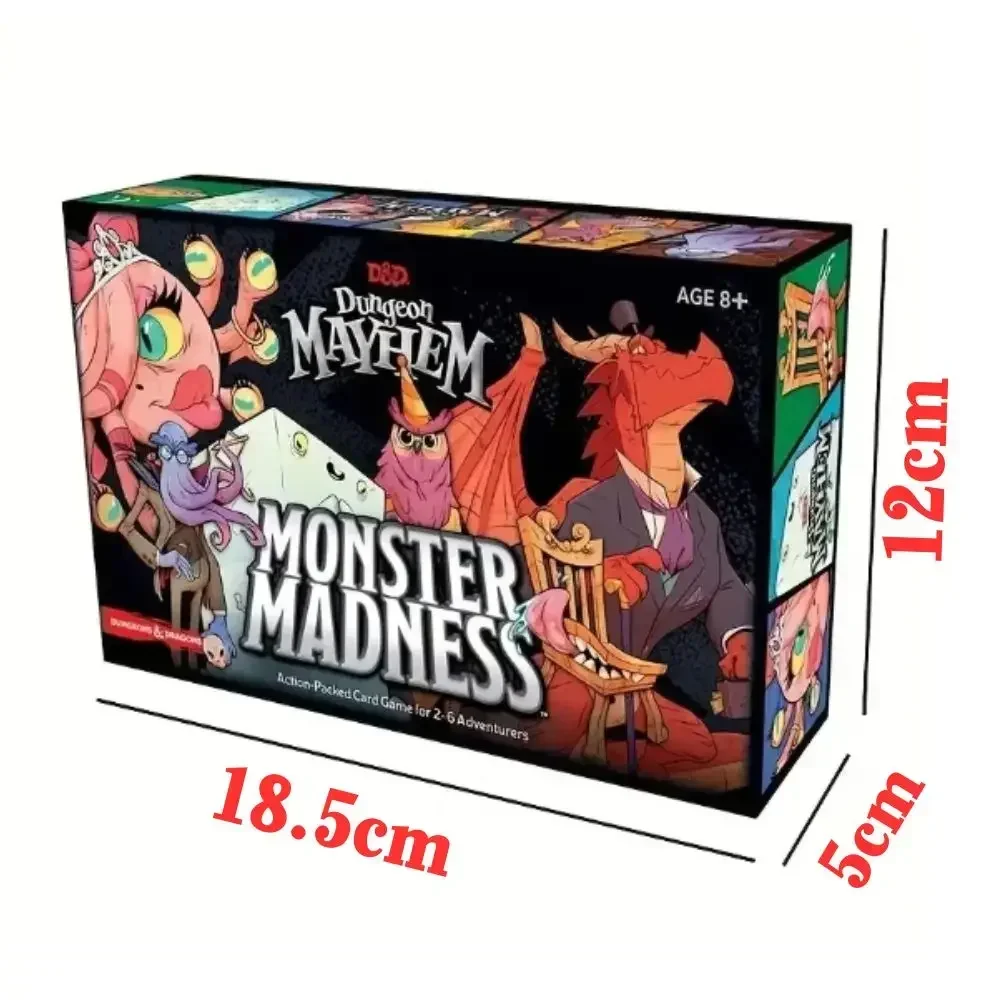 Baldur's Gate Dungeon Mayhem Board Card Game