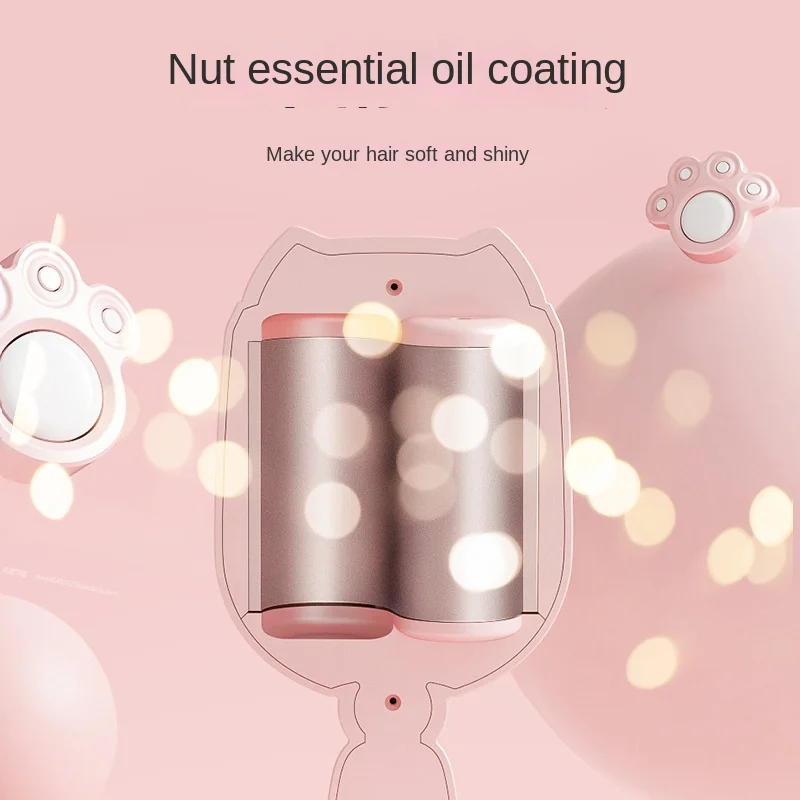 Automatic Cat's claw Hair Curler Stick Professional Rotating Iron Ceramic Roll Curling Negative Ion Hair Care Roller 360-degree