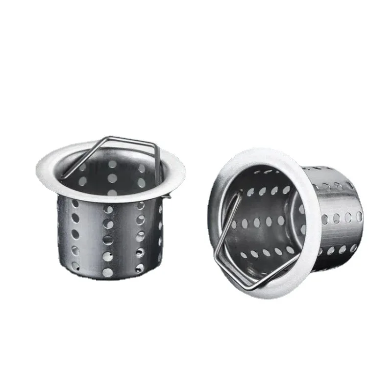Stainless Steel Floor Drain Filter Sink Strainer Hair Catcher