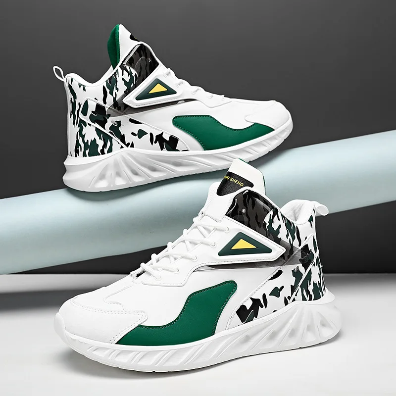 

Autumn Winter Warm Plush Male Sneakers Size 39-46 Leather High-top Sneakers Men Comfortable Platform Sneakers for Men Trainers