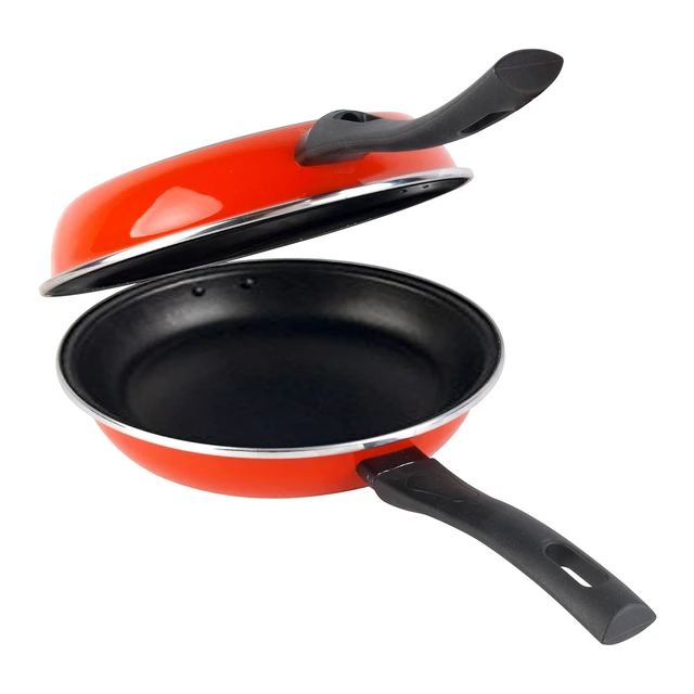 Magefesa Prague pan double Tortilla potatoes 20 cm, induction, non-stick,  PFOA free, dishwasher, red