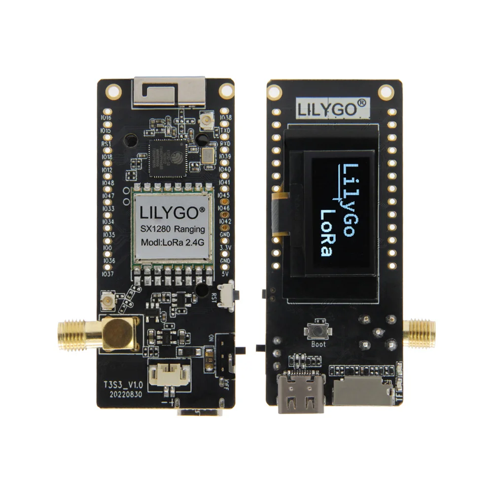 T3S3 V1.0 ESP32-S3 LoRa SX1280 2.4G Development Board WiFi Bluetooth Wireless Mo