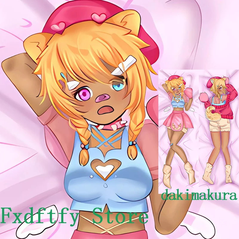 

Dakimakura anime дакимакура Двусторонняя наволочка Dakimakura Miyu Wan-Chan с принтом японского аниме в натуральную величину для обнимания тела
