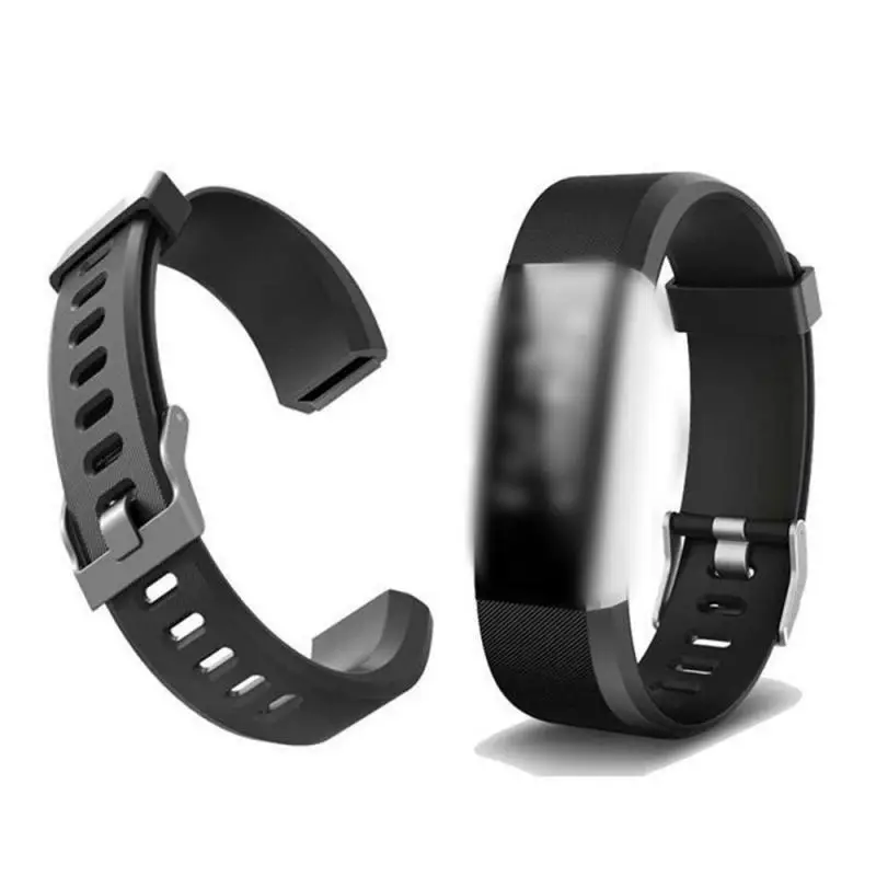

For ID115 Plus HR Smart Watch Wrist Band 20mm Personality Strap Replacement Silicone Watchband Bracelet Watchband Accessory