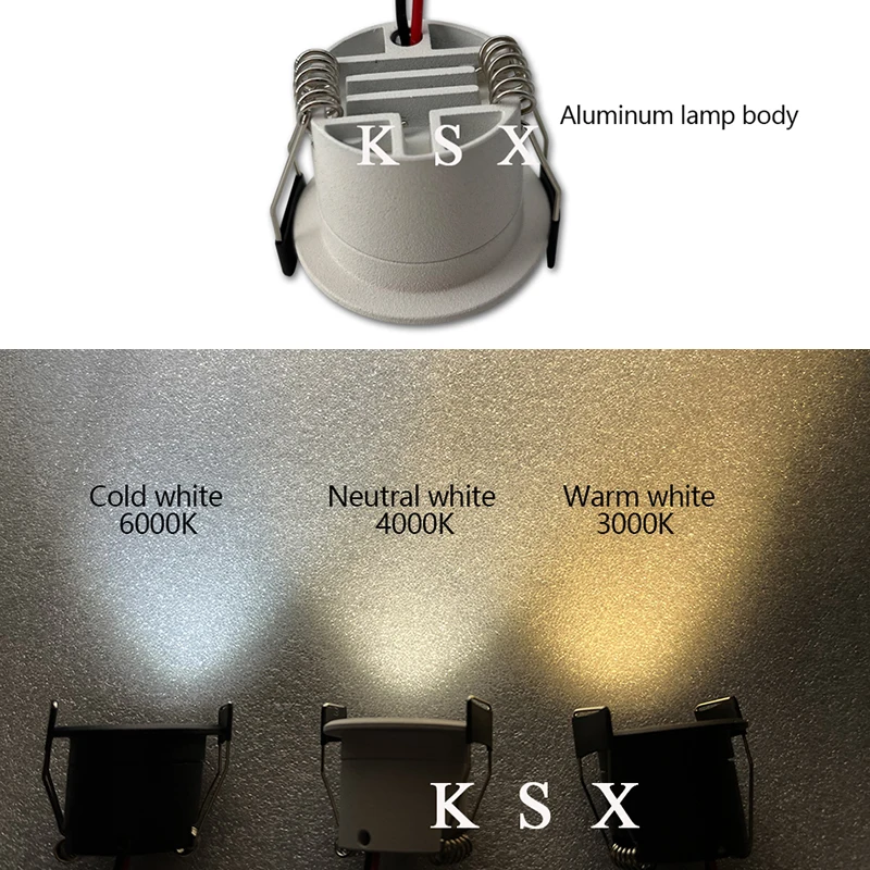 미니 LED 스팟 COB Downlights 3W 5W 최근 천장 AC110-220V 천장 캐비닛 쇼케이스 로프트 장식에 대 한 디 밍이 가능한 빛