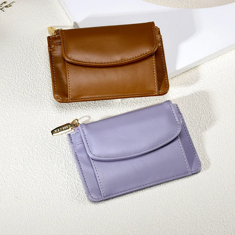 2023 Leather Women Wallet Hasp Small and Slim Coin Pocket Purse Women Wallets Cards Holders Luxury Brand Wallets Designer Purse