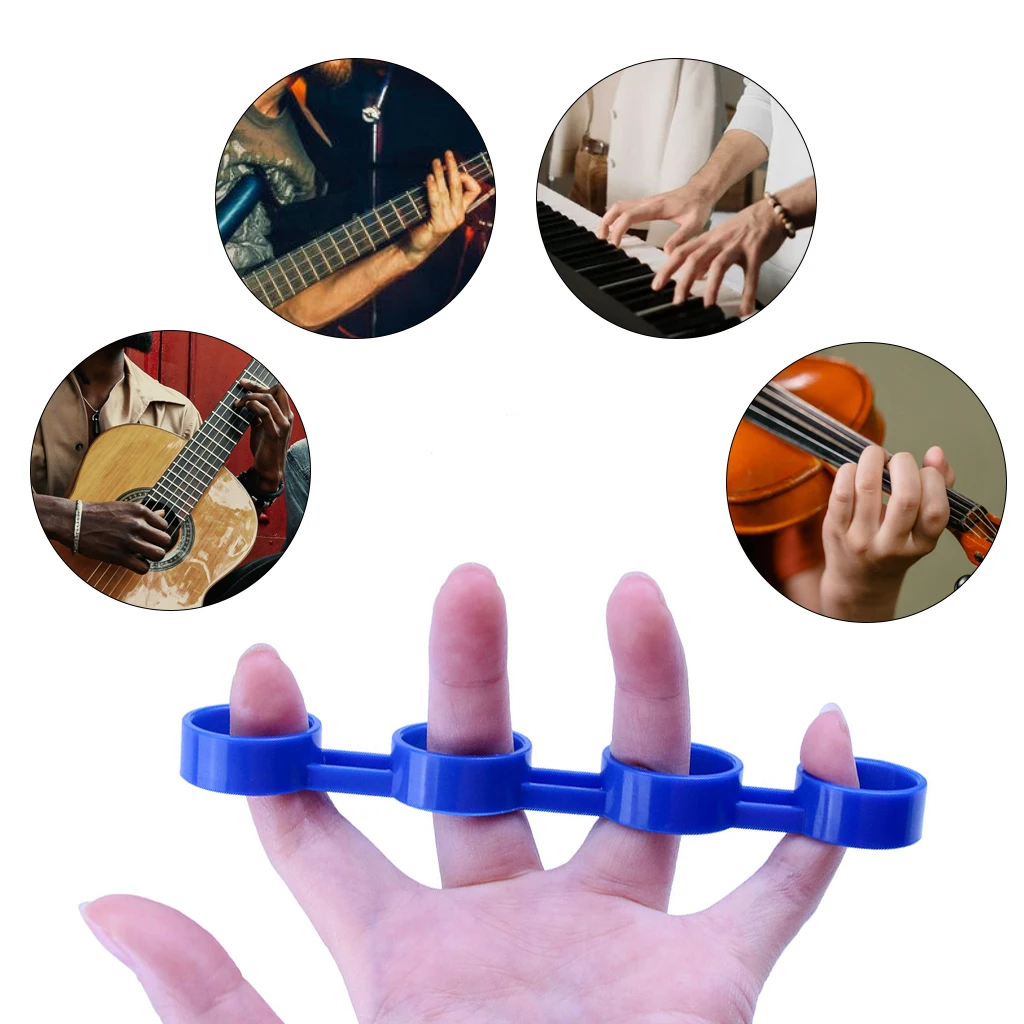 Guitar Finger Expansion Sleeves Ukulele Accessories Finger Force Piano Span Practice Electric Acoustic Guitar