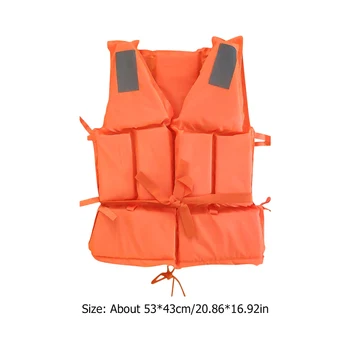 Water Buoyancy Life Jacket Vest for Adults Water Lifeguard Survival Children's Life Vest Swimwear with Whistle for Kayaking 6