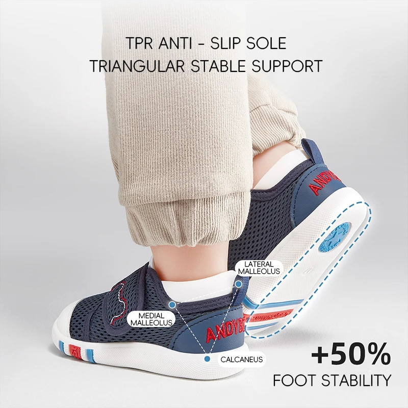 Casual Baby Shoes Infant Baby Girl Crib Shoes Cute Soft Sole Prewalker Sneakers Walking Shoes Toddler First Walker 0-18Month - 3