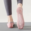 Yoga Socks Professional Anti Slip Socks Woman Sport Sweat-absorbent Breathable Pilates Socks Ladies Ballet Dance 3