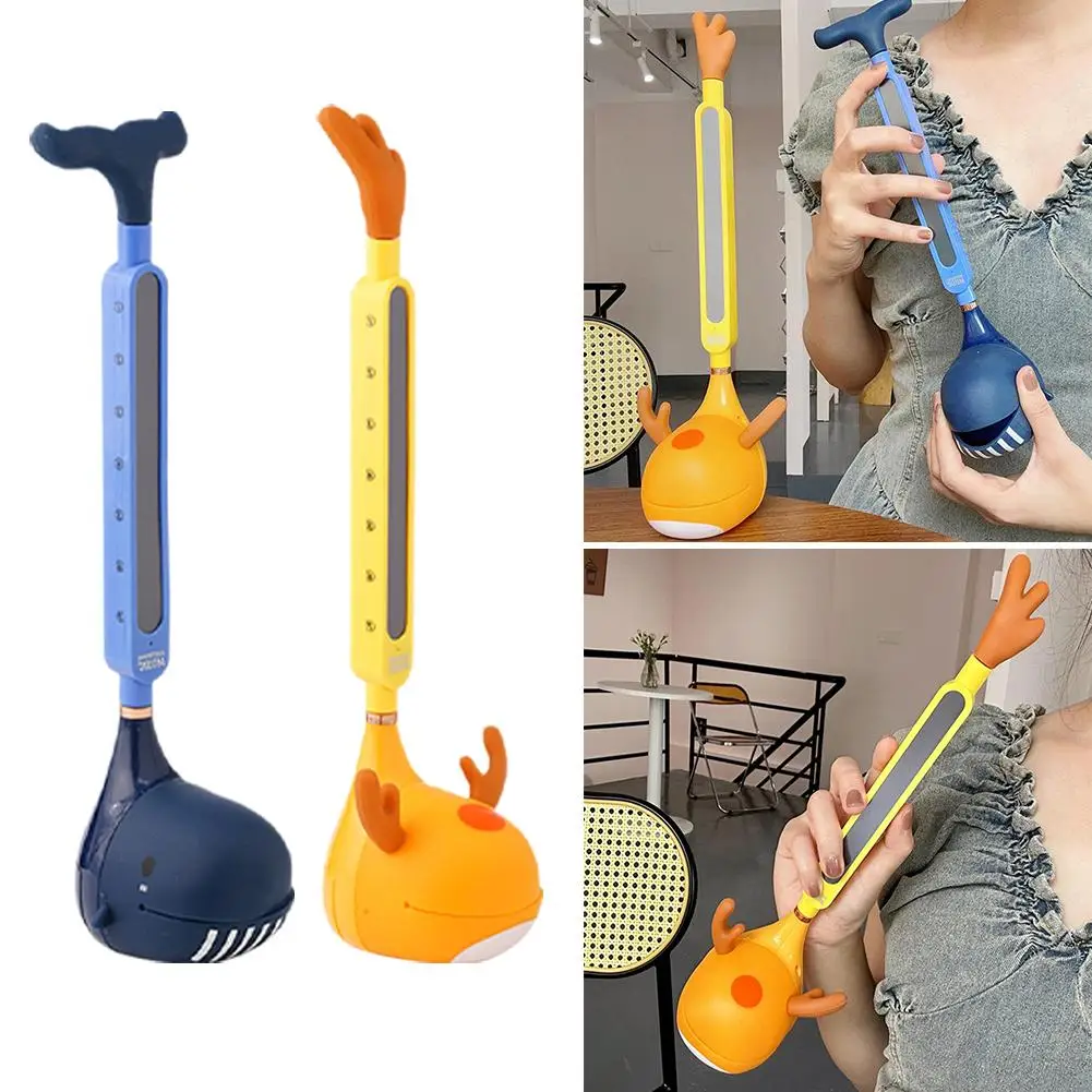 Otamatone electronic musical instrument portable synthesizer electric tadpole funny toys guitar erhu for boy girl Christmas A3r4 music toys musical instrument