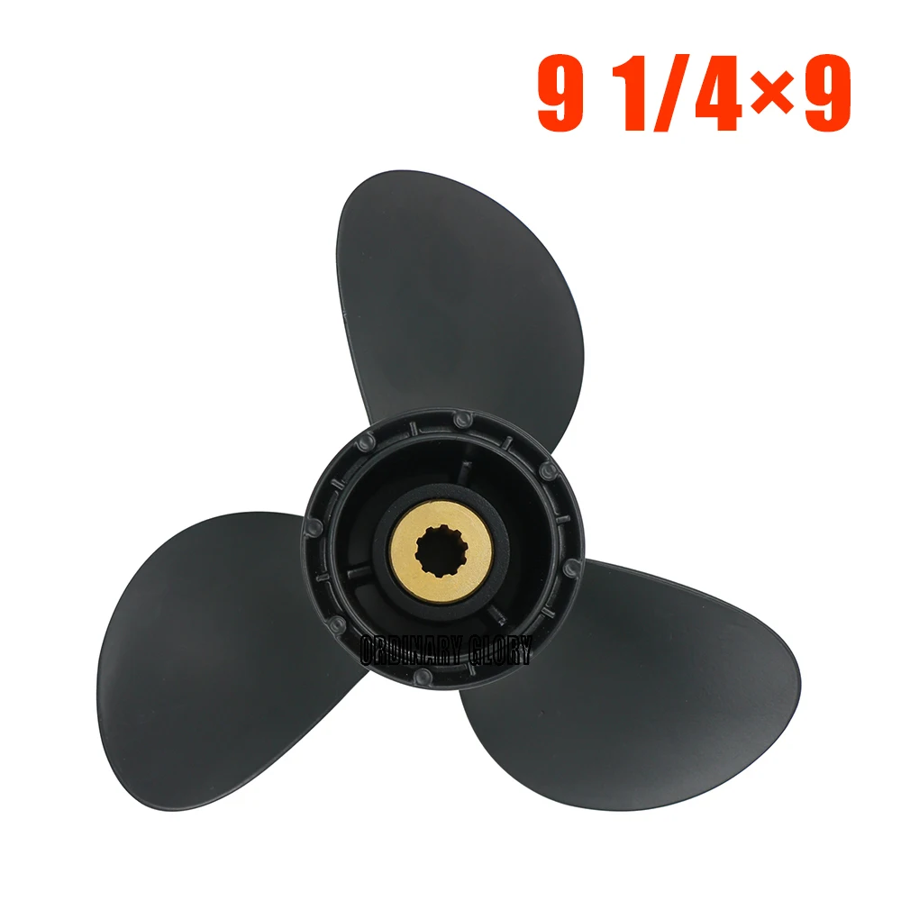

58100-93723-019 Aluminum Propeller 9-1/4*9 For Suzuki Outboard Motor 8-20HP,10 Teeth