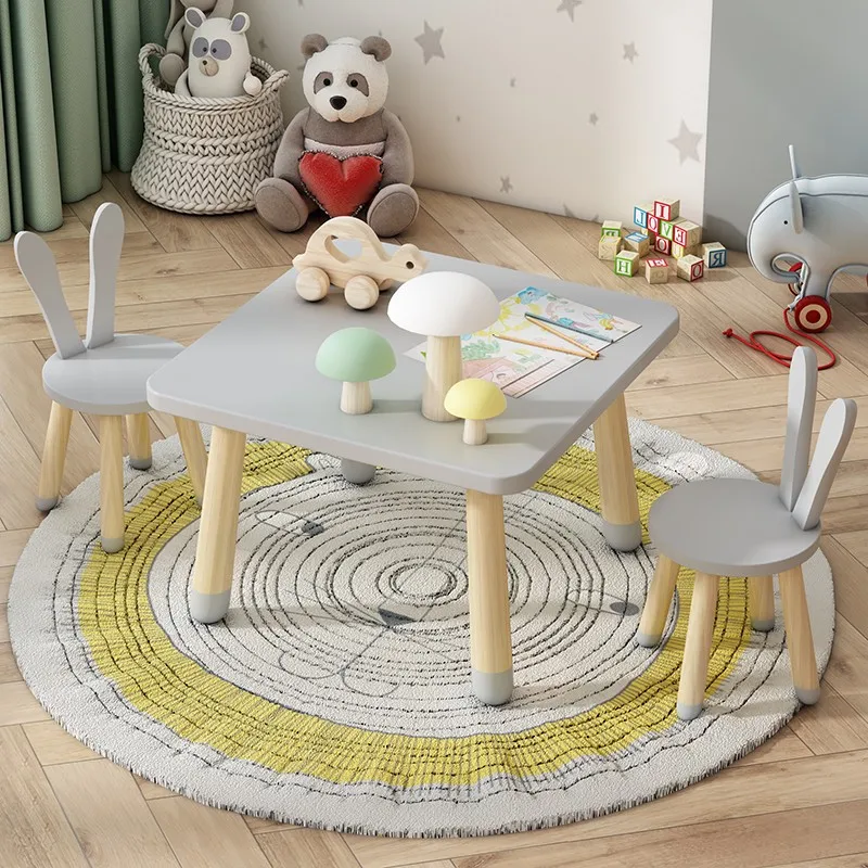 Children Study Desk Student Kids School Supplies Set Table Classroom Tables Child Elementary Bureau Enfant Chair Furniture Room