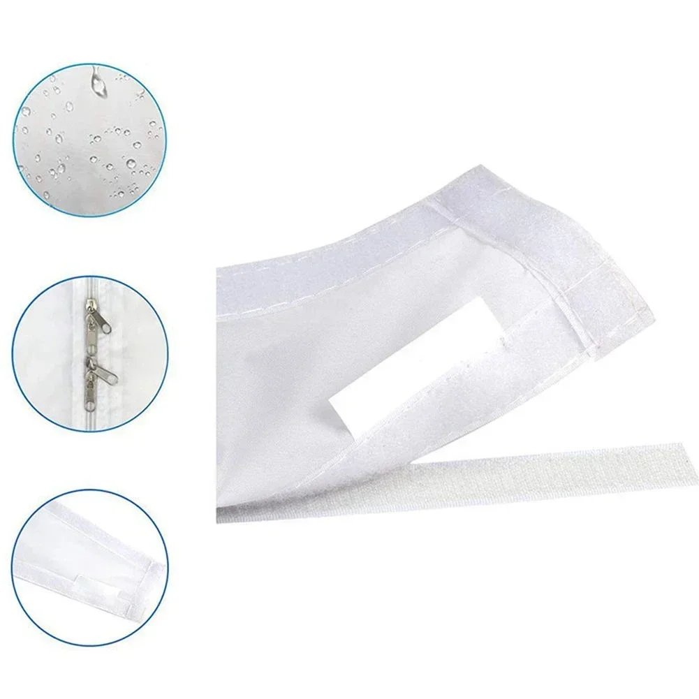 Joint Universel Pour Climatiseur Mobile - Tissu D'étanchéité 200cm Ou 300cm - Pour Fenêtre à Battant, Blanc
