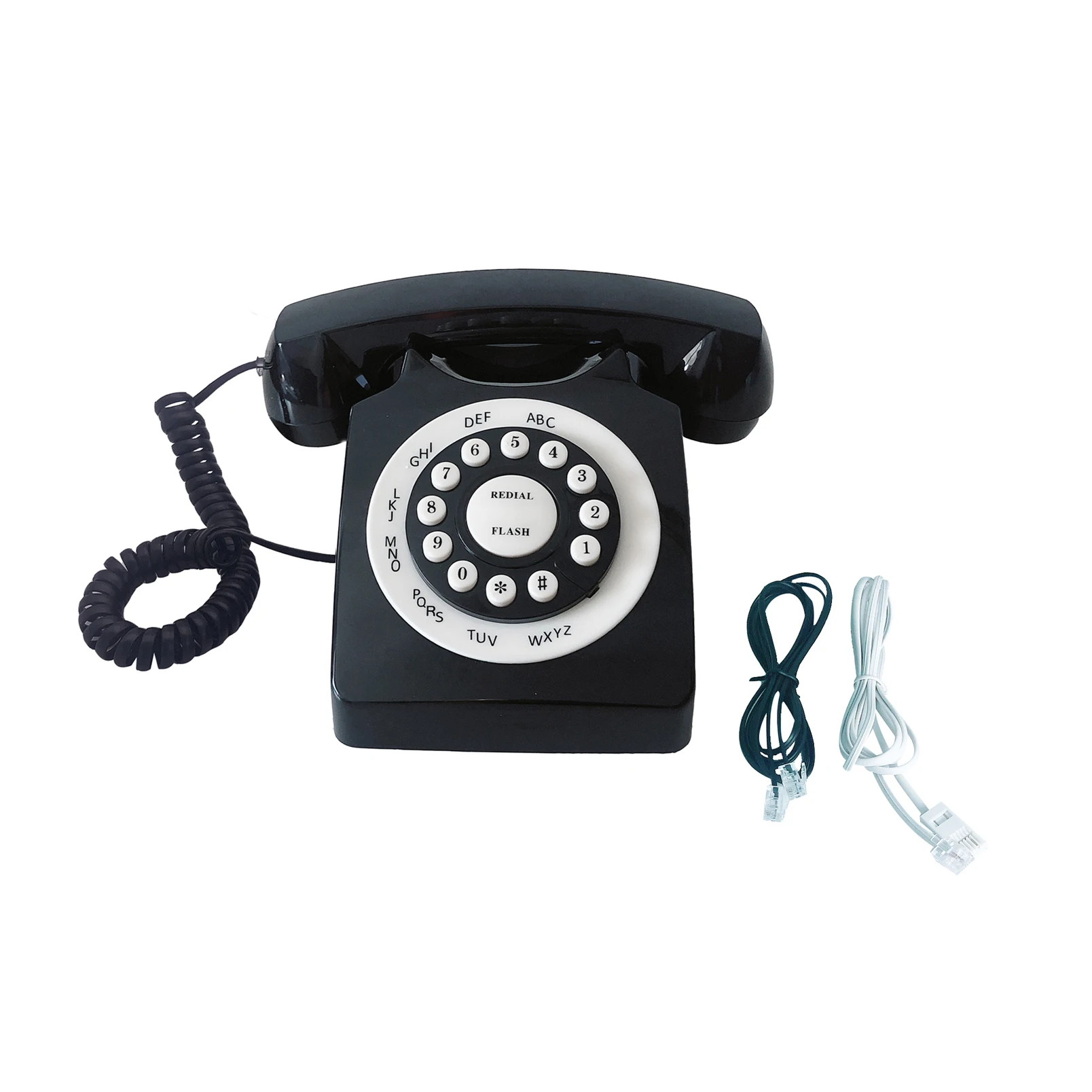 Teléfonos: TELEFONO SOBREMESA AÑOS 80 PLASTICO TRANSPARENTE. - Foto 3 -  58140076