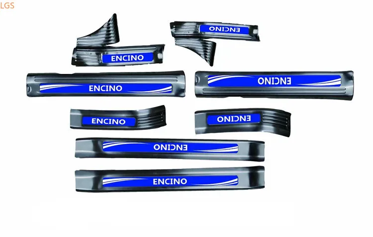 

For Hyundai ENCINO 2018-2019 stainless steel Threshold bar Trunk guard threshold Shield Welcome pedalAnti-scratch Car styling