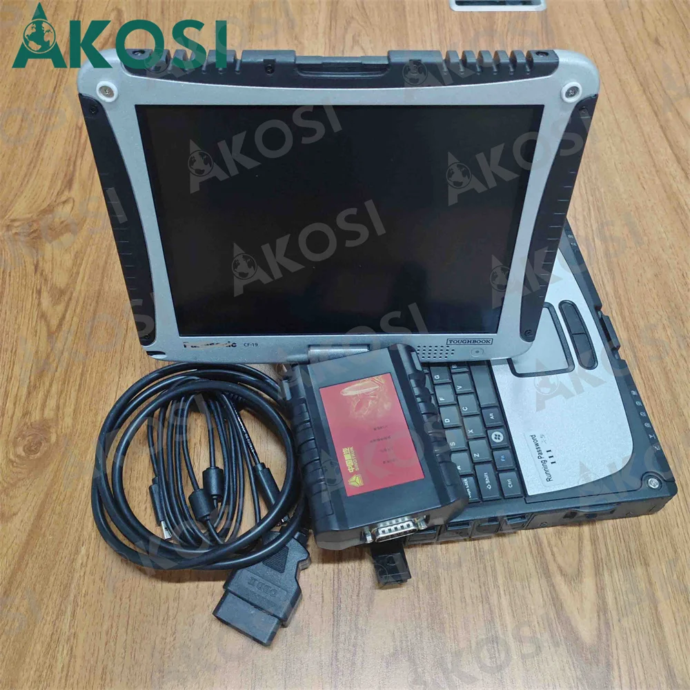 

2024 For SINOTRUK HOWO Cnhtc Diesel Engine Heavy Duty Truck Diagnostic Scanner Tool with cf19 Laptop