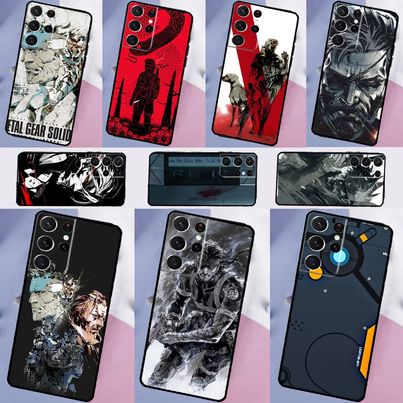 Game Metal Gear Solid Case For Samsung Galaxy S23 S22 Plus S21 Ultra ...
