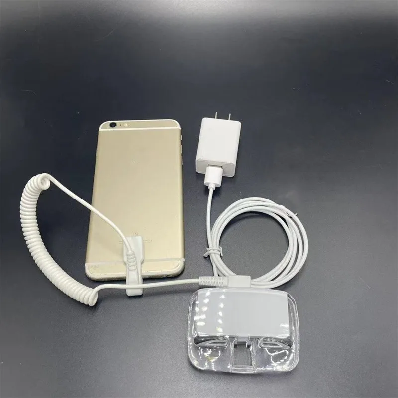 Mobile Phone Immobilizer Display Stand Rechargeable Cell Phone Store Security Display