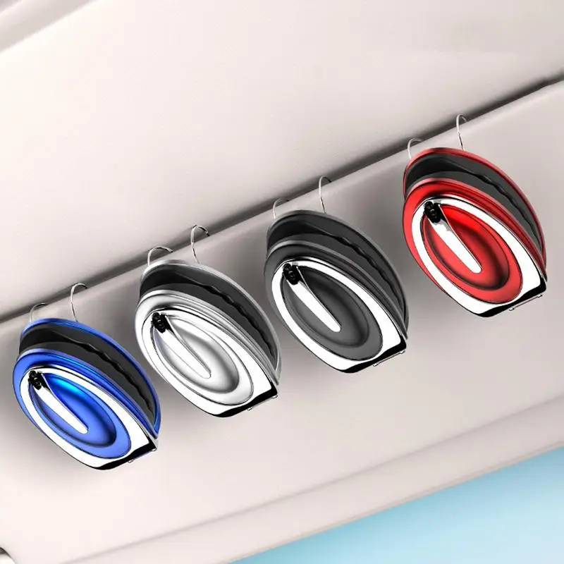 

Автомобильный органайзер для солнцезащитных очков премиум-класса, подвесной автомобильный держатель для очков, зажим, держатель для солнцезащитных очков